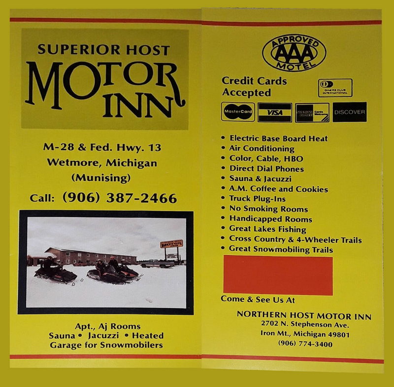 North Star Motel (Superior Host Motor Inn) - Brochure (newer photo)